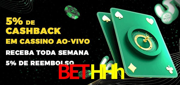 Promoções do cassino ao Vivo BetHHh